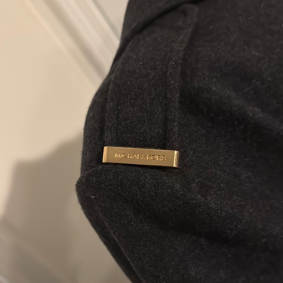Michael Kors Black Wool Coat - Picture 4 of 15
